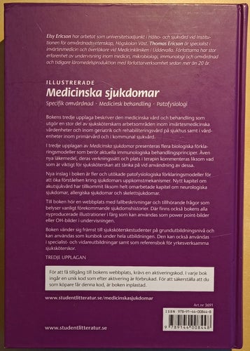 Medicinska sjukdomar: specifik omvårdnad, medicinsk behandling, patofysilogi