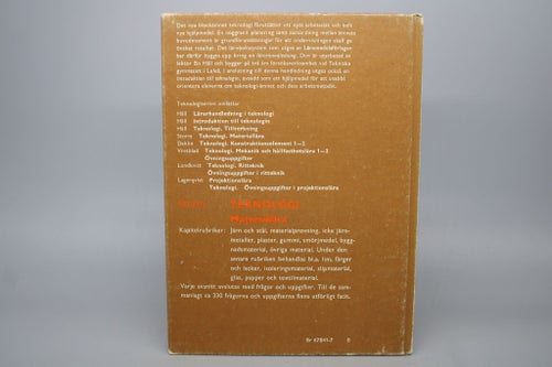 Teknologi Materiallära av Erik Storm 1970