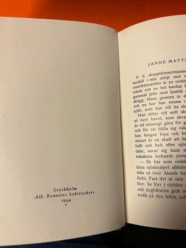 Min 12te bok av Albert Engström, Very Fine plus