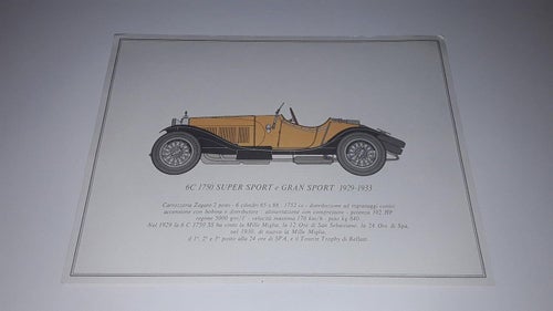 Alfa Romeo 6C 1750 Super sport e Gran sport 1929-1933 2 sid