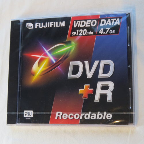 FUJIFILM DVD+R Video Data 4.7 GB