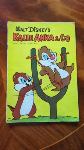 Walt Disney's Kalle Anka & C:o Nr 22 - 1 Sept. 1959