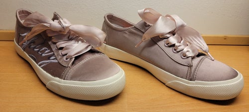 Replay Satin-Sneakers med Sidenband RV790002S (Strl 38)