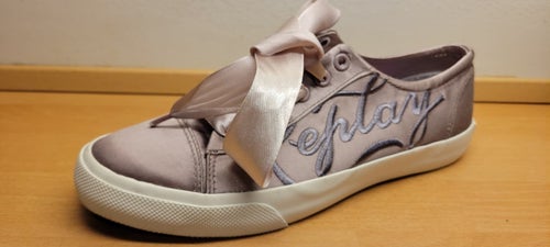 Replay Satin-Sneakers med Sidenband RV790002S (Strl 38)