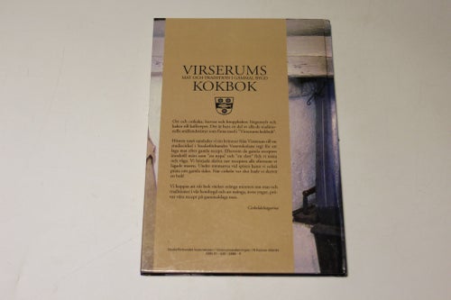 VIRSERUMS KOKBOK - mat och tradition i gammal bygd - red: Gudrun Gustafsson