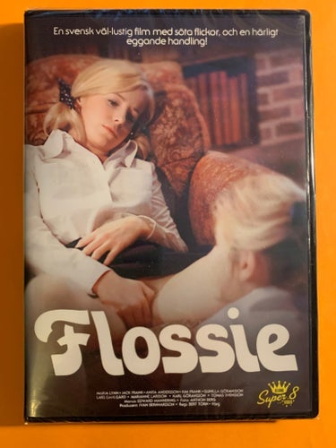 FLOSSIE (1974) NY inplastad DVD av Mac Ahlberg med Maria Forså & Jack Frank,