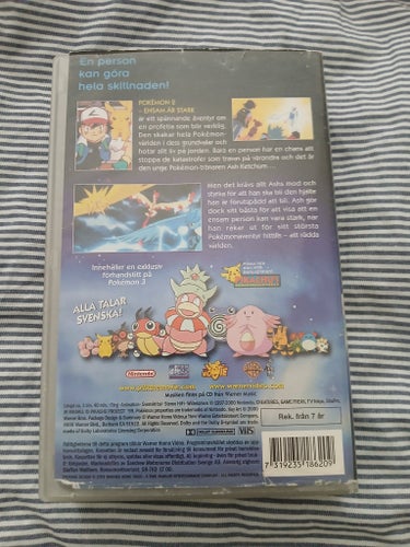 Pokémon 2 - Ensam är stark VHS
