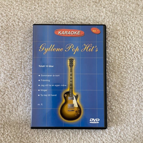 Karaoke Gyllene Pop Hit's Vol. 1 DVD