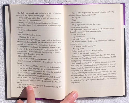 Mannen från det förflutna (ungdomsbok, hästar)