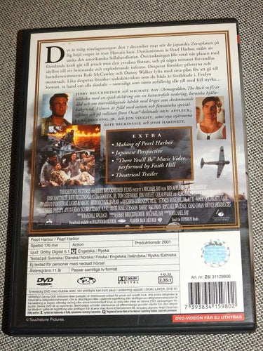 Pearl Harbor DVD Ben Affleck Actionfilm (2001)