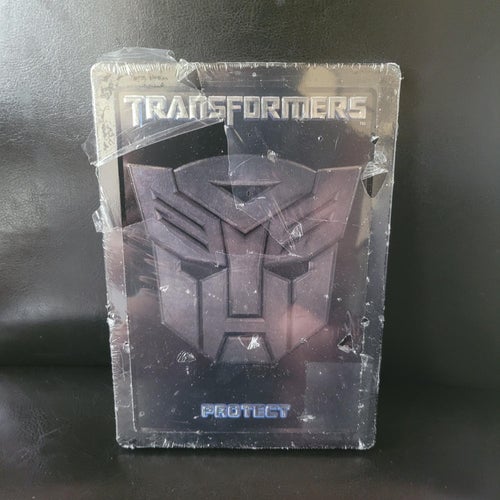 DVD: Transformers - steelbook ( plasten lite öppen )
