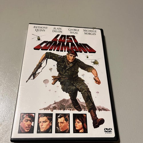 DVD-film: Lost Command (Anthony Quinn, Alain Delon, George Segal)
