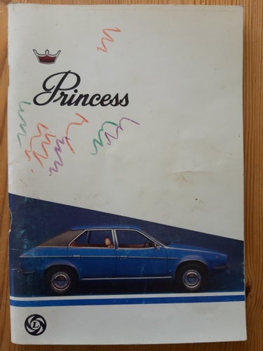 Leyland Princess 1977 handbok/instruktionsbok