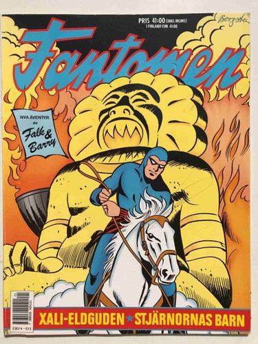 Fantomen Julalbum 1990: FN med reklambilaga