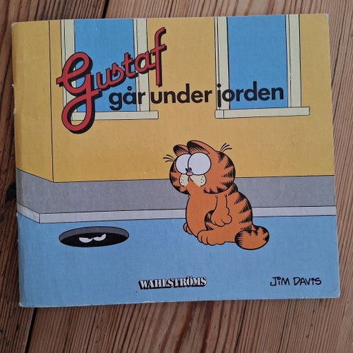 Gustaf går under jorden av Jim Davis, 1984