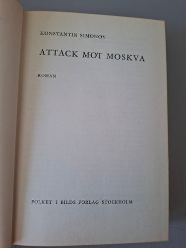 Attack mot Moskva.
