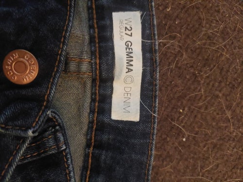 Gemma Denim mörkblå jeans, W27