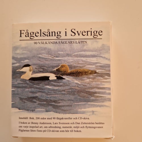 Fågelsång i Sverige av Benny Andersson, Lars Svensson, Dan Zetterström