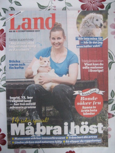 Land Nr:39-2017 (Tv-Bönderna 2017, Per-Anders Fredriksson, Sara Bäckmo)