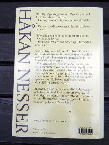 HÅKAN NESSER : 3 DECKARE (FALLET G + EWA MORENOS FALL + ..)