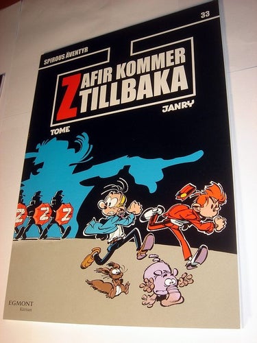 SPIROUS ÄVENTYR SPIROU ALBUM Nr 33 !!! NY OLÄST