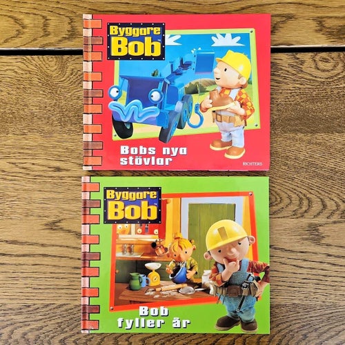 Byggare Bob - 2 böcker