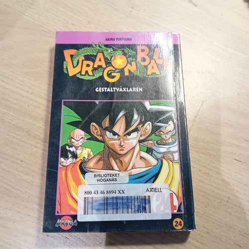Dragon Ball 24 Gestalväxlaren Akari Toriykama (Begagnad)