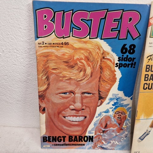 Buster Tidningar 1981 - Sportmagasin
