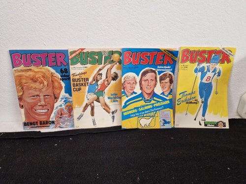 Buster Tidningar 1981 - Sportmagasin