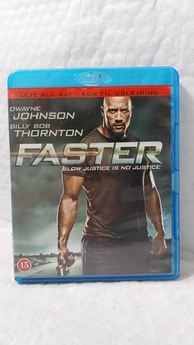 Faster Blu-Ray (Dansk utgåva / Svensk text)
