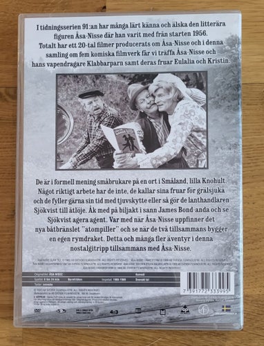 Åsa-Nisse - 5 filmer på DVD