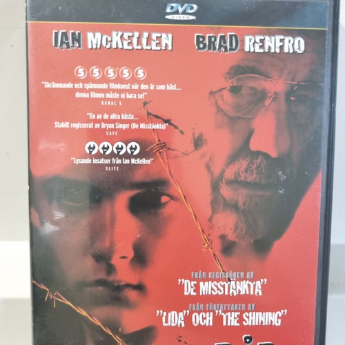 Sommardåd (DVD) med Ian McKellen och Brad Renfro