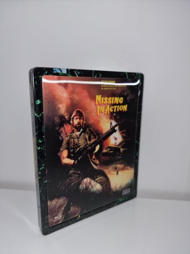 Missing in Action (1984 3D FUTUREPAK Steelbox! RARE - UTGÅTT) CHUCK NORRIS