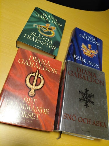 Outlander-serien av Diana Gabaldon - 4 böcker
