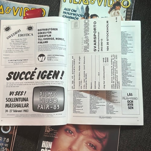 Scandinavian Film & Video Nr 6 1982