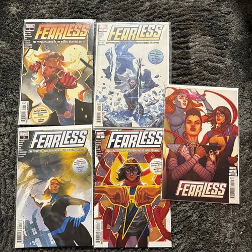 Fearless #1-4 + #4 variant edition, Marvel Comics