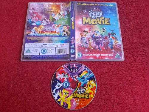 MY LITTLE PONY THE MOVIE DVD