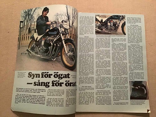 Allt om Mc Nr 7-8 1979 DOUGLAS,KAWA 1000 kardan,TRIUMPH Mikael Borg i Uppsala