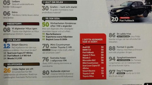 Teknikens Värld 8 2017: Audi Q5 vs Jaguar F-Pace, BMW X3 och Mercedes GLC