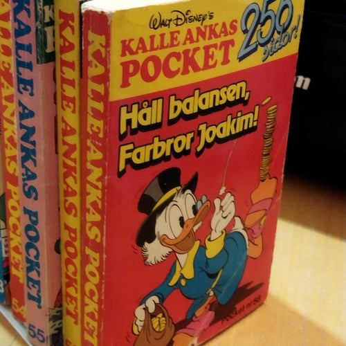 Kalle Ankas pocket 58 Walt Disney's Håll balansen, farbror Joakim! Very Good+