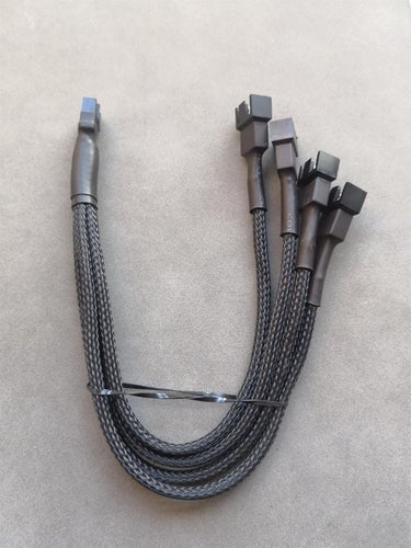 4 stift PWM 4 datorfodral fläktdelkabel 30 cm