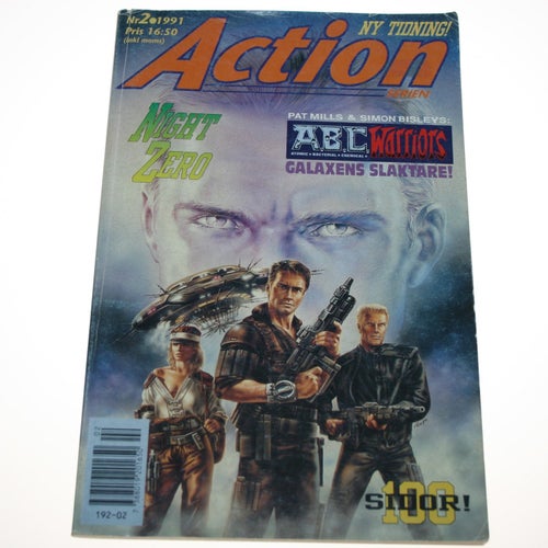 Action serien - 1991 - NR 2 - A.B.C Warriors / Night Zero