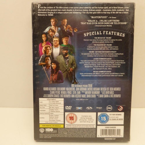 Treme Säsong 1 - Region 2, DVD-box, Svensk text, Fint skick