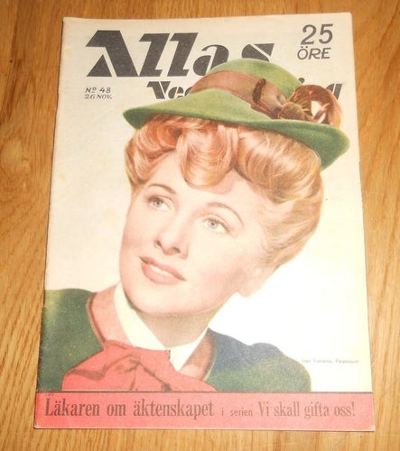 Allas nr48 1948, Joan Fontaine,