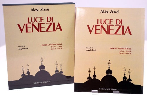 LUCE DI VENEZIA by Alvise Zorzi-First edition published 1988 in four languages