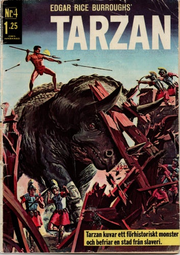 Tarzan Nr 4 (1966) av Edgar Rice Burroughs