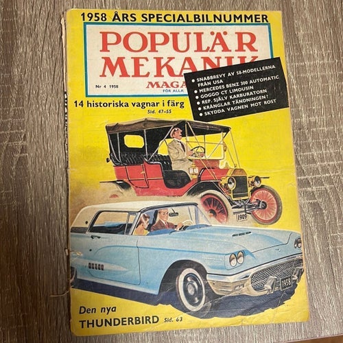 Populär Mekanik Nr 4 1958
