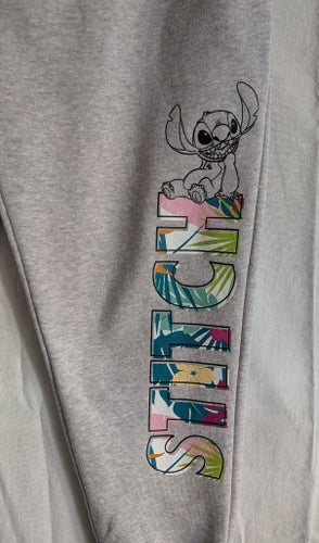 Joggingbyxa / Mysbyxa Disney Stitch gråa storlek M / L