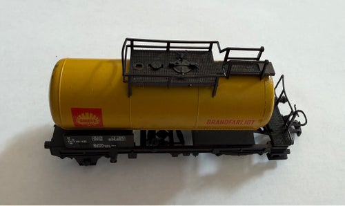 Modelltåg Shell Tankvagn "Brandfarligt"