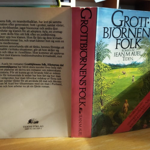 Grottbjörnens folk - Jean M. Auel. Bok. Very Fine plus